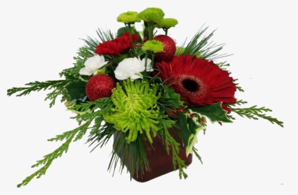 Image Of The Merry And Bright Floral Arrangement - Bouquet, HD Png Download, Transparent PNG