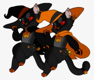 [custom] Dark Magic Kitty - Cartoon, HD Png Download, Transparent PNG