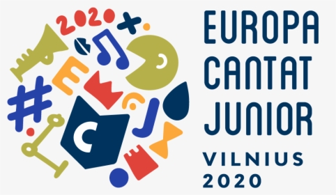 Europa Cantat Junior - Europa Cantat Junior Vilnius 2020, HD Png Download, Transparent PNG