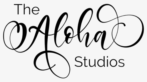The Aloha Studios - Calligraphy, HD Png Download, Transparent PNG