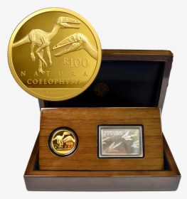Transparent Natura Png - Gold Coin With A Dinosaur, Png Download, Transparent PNG