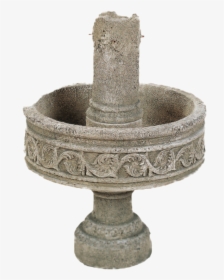 Pompeii Column Cast Stone Outdoor Garden Fountains - Fountain, HD Png Download, Transparent PNG