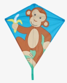 Image Of Mikey Monkey Diamond Kite - Monkey Kite, HD Png Download, Transparent PNG