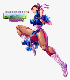 Png Chun Li - Cartoon, Transparent Png, Transparent PNG
