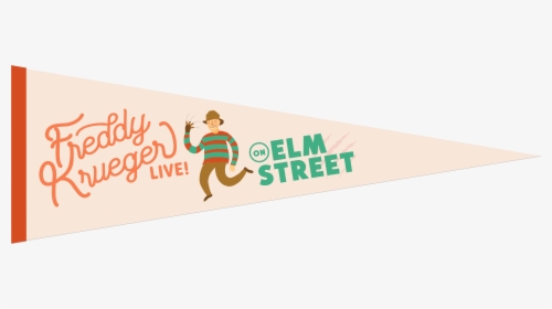 Image Of Elm Street Felt Pennant - Banner, HD Png Download, Transparent PNG