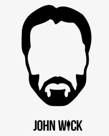 John Wick Movie T-shirt Face - John Wick Wallpaper 4k, HD Png Download, Transparent PNG