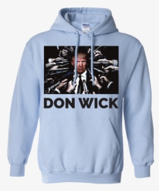 Donald Don John Wick - Tar Heels Hoodie Champions, HD Png Download, Transparent PNG
