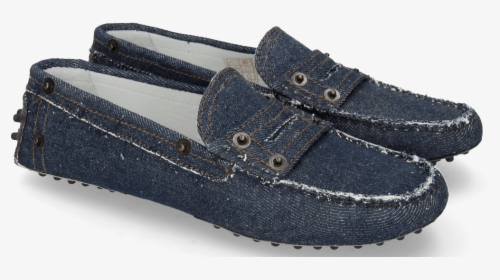 Loafers Caroline 1 Denim Dark Blue - Slip-on Shoe, HD Png Download, Transparent PNG