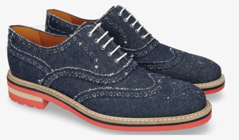 Loafers Caroline 1 Denim Dark Blue - Slip-on Shoe, HD Png Download ...