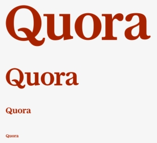 New Logo For Quora By Commercial Type - Quora Font, HD Png Download, Transparent PNG