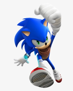 Sonic Boom Sonic Jump Running , Png Download - Sonic Boom Sonic Running, Transparent Png, Transparent PNG