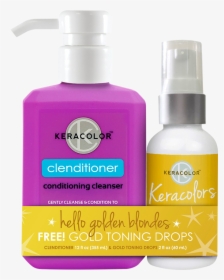 Keracolor Clenditioner Gold Toning Drops - Cosmetics, HD Png Download, Transparent PNG