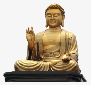 Статуя Будды, Золотой Будда, Statue Of Buddha, Statue - Buddha Png Transparent, Png Download, Transparent PNG