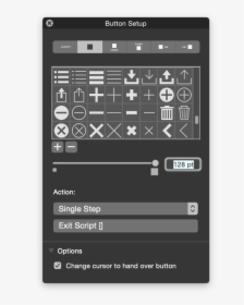 Filemaker Button Bar, HD Png Download, Transparent PNG