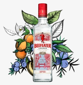 Beefeater London Dry Gin - Beefeater Gin, HD Png Download, Transparent PNG