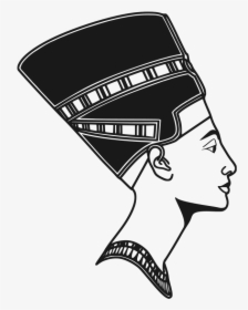 This Png File Is About King , Ancient , Museum , Gallery - Queen Nefertiti Clipart, Transparent Png, Transparent PNG