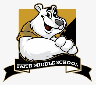 Faithms Mascot - Faith Middle School Bell Schedule, HD Png Download, Transparent PNG