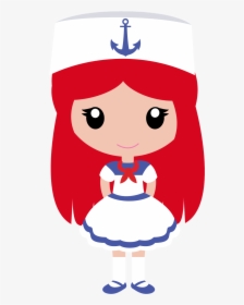 Giggle And Print - Sailor Girl Clipart, HD Png Download, Transparent PNG