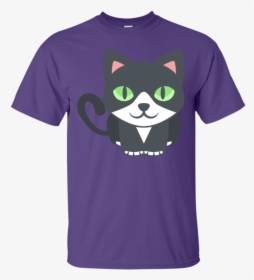 Cute Cat Emoji T-shirt - T-shirt, HD Png Download, Transparent PNG