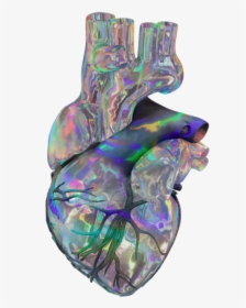 Chrome Heart Seapunk Trippy Freetoedit - Holographic Shapes Transparent Background, HD Png Download, Transparent PNG