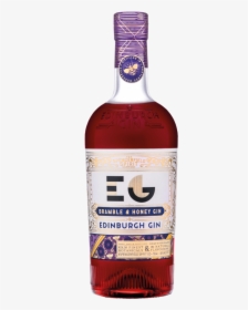 Bramble & Honey Gin Bottle - Rhubarb And Ginger Gin, HD Png Download, Transparent PNG