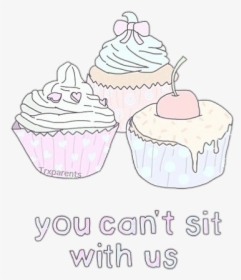#pink #girls #kawaii #cute #tumblr #dreams #cupcake - Cupcake, HD Png Download, Transparent PNG