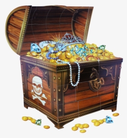 Treasure - Treasure Chest, HD Png Download, Transparent PNG