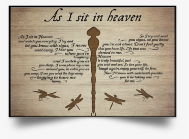 Canvas Dragonfly As I Sit In Heaven, HD Png Download, Transparent PNG