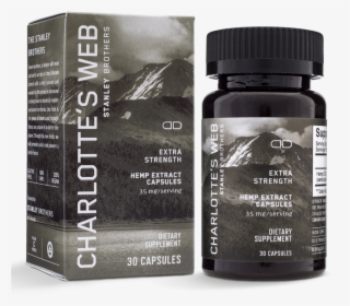 Charlotte S Web, Cw Hemp, Cbd Oil, Extra Strength Hemp - Charlottes Web Liquid Capsules, HD Png Download, Transparent PNG