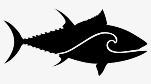 Fresh Catch 001 - Printable Tuna Stencil Cutout For Cricut Vector, HD Png Download, Transparent PNG
