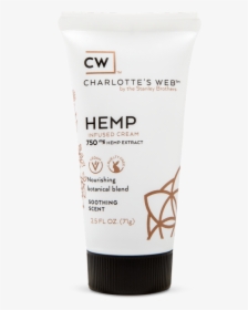 Charlotte S Web Cbd Hemp Infused Cream Soothing Scent, HD Png Download, Transparent PNG