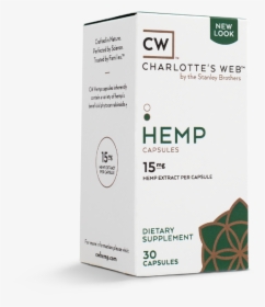 Charlotte’s Web Hemp Capsules - Paper, HD Png Download, Transparent PNG