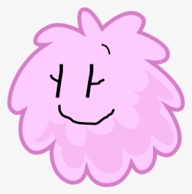Sad Face Pink Color - Bfdi Puffball, HD Png Download, Transparent PNG