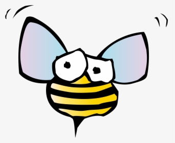 Funny Bee Clip Art - Bugs Png Cartoon, Transparent Png, Transparent PNG