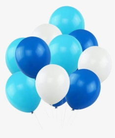 Balloon Png Clipart Background - Balloons Blue, Transparent Png, Transparent PNG