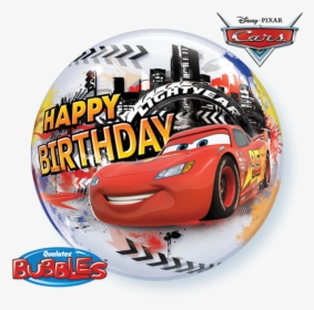 Lightning Mcqueen Happy Birthday Balloon , Png Download - Disney Cars Balloons, Transparent Png, Transparent PNG