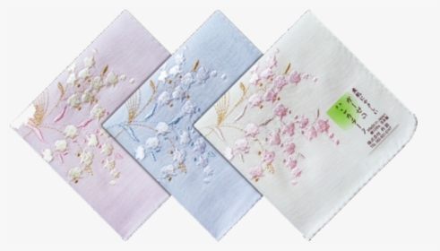 Japan Handkerchief Embroidery Cotton Textile Png Image - Handkerchief, Transparent Png, Transparent PNG