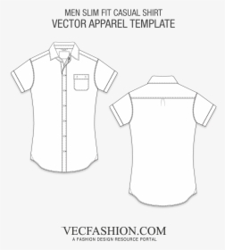 Men Slim Fit Casual Shirt Template   Class Lazyload - Baseball Button Up Shirt Template, HD Png Download, Transparent PNG