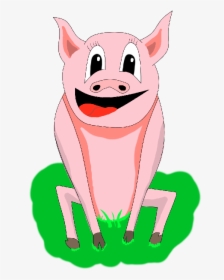 Pig V4 Art 800x - Cartoon, HD Png Download, Transparent PNG