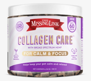 The Missing Link Calm & Focus Soft Chews - Collagen, HD Png Download, Transparent PNG
