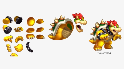 Click For Full Sized Image Bowser - Pocket All Stars Bootleg, HD Png Download, Transparent PNG