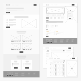 Rent-tastic Desktop Wireframes, HD Png Download, Transparent PNG