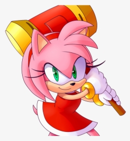 Amy Rose Cream Tails , Png Download - Tails And Cream And Amy, Transparent Png, Transparent PNG