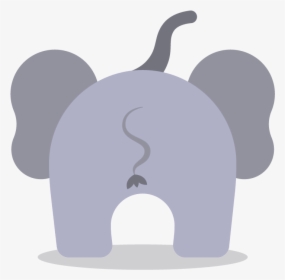 Elephant Tail Clipart, HD Png Download, Transparent PNG
