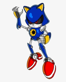 Image Metal Sonic Tails - Metal Sonic Clipart Png, Transparent Png, Transparent PNG