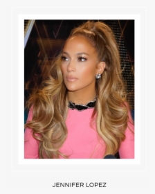 Creating Glamorous Looks Should Be Perfectly Fitted - Jlo Half Up Hair, HD Png Download, Transparent PNG