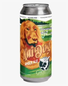 Ghostfish Brewing Kai Dog Amber Ale Can - Nova Scotia Duck Tolling Retriever, HD Png Download, Transparent PNG