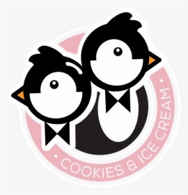 Pink Logo Transparent - Penguin Brothers Logo Ice Cream, HD Png Download, Transparent PNG