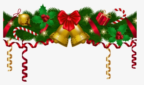 Christmas Deco Garland Png Clip Art Image Gallery - Christmas Wreath Clipart Png, Transparent Png, Transparent PNG