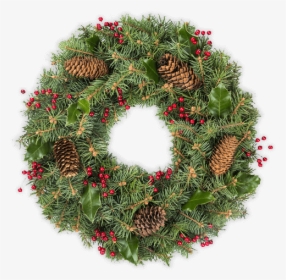 Christmas Wreaths & Garlands - Christmas Ornament, HD Png Download, Transparent PNG